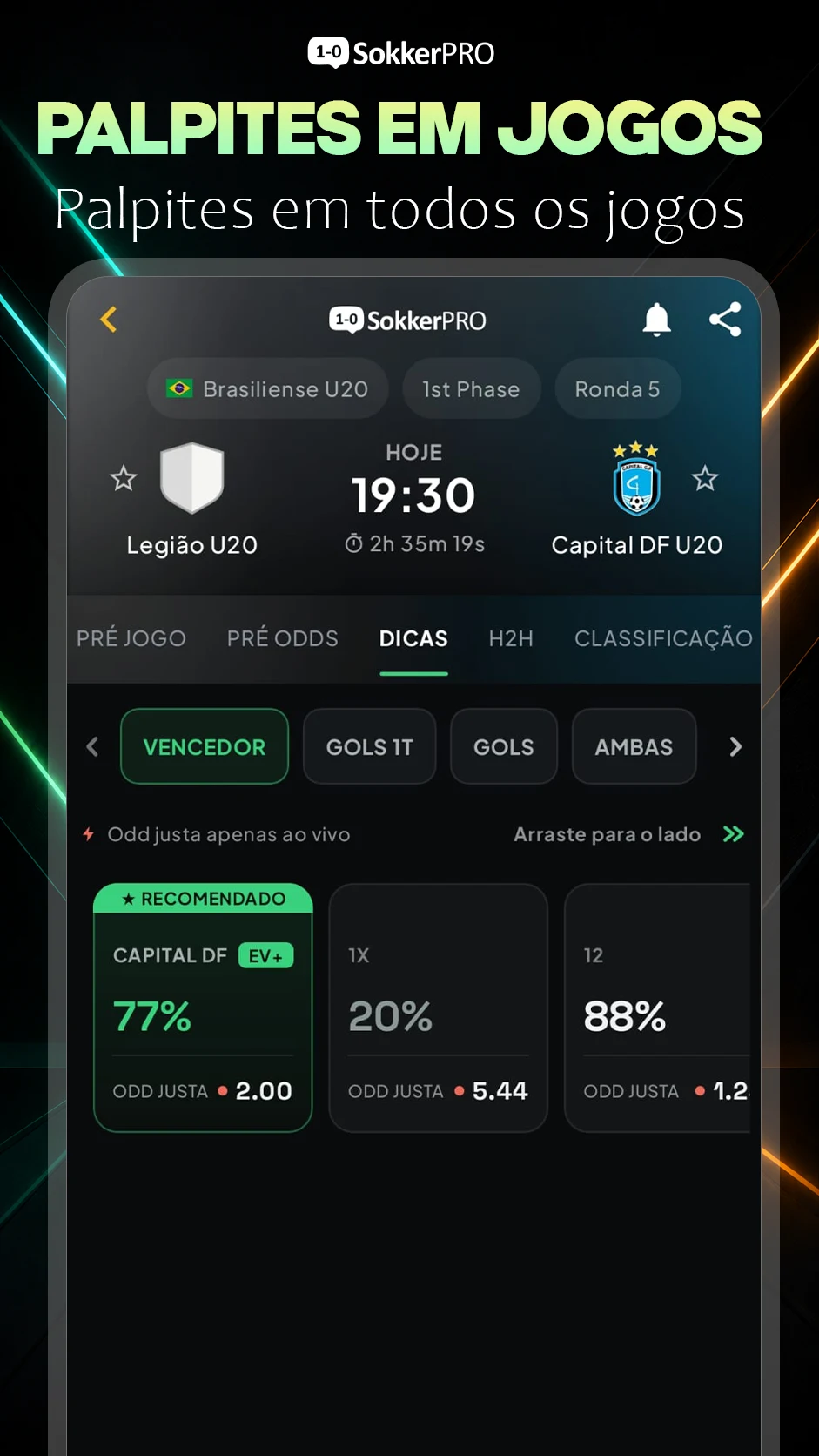 SokkerPRO - Jogos ao vivo screenshot